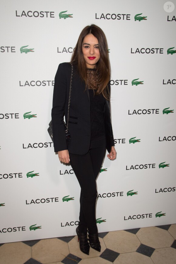 Sofia Essaïdi à la soirée "Lacoste LT12 Beautiful Tennis" au "Faust"" à Paris le 22 janvier 2015