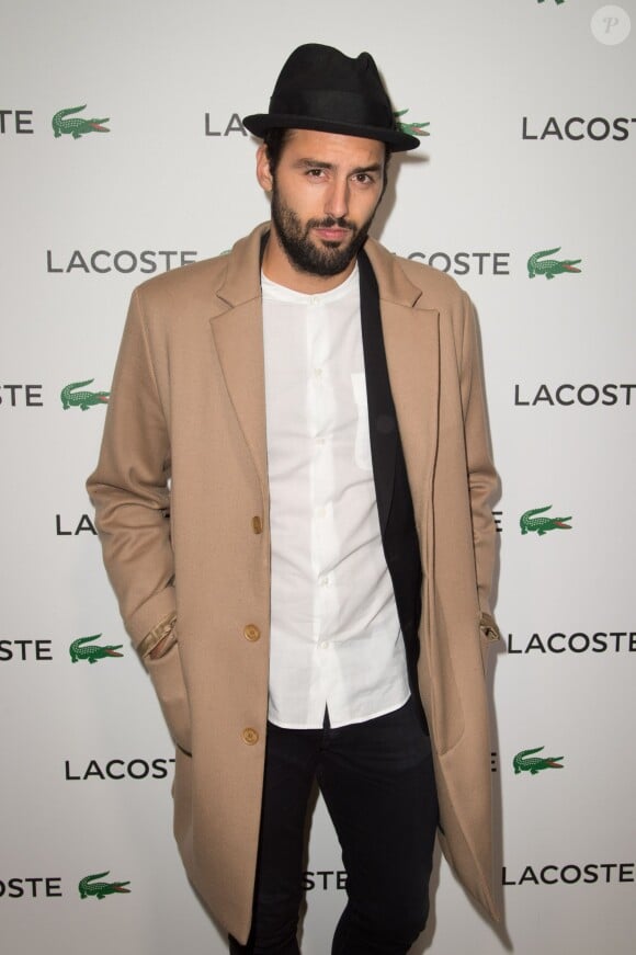 Adrien Galo à la soirée "Lacoste LT12 Beautiful Tennis" au "Faust"" à Paris le 22 janvier 2015