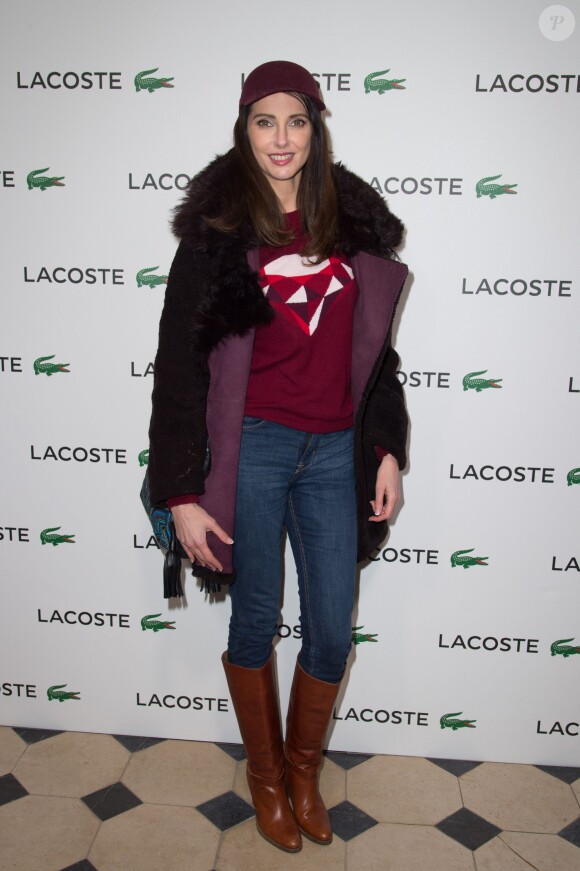 Frédérique Bel à la soirée "Lacoste LT12 Beautiful Tennis" au "Faust"" à Paris le 22 janvier 2015