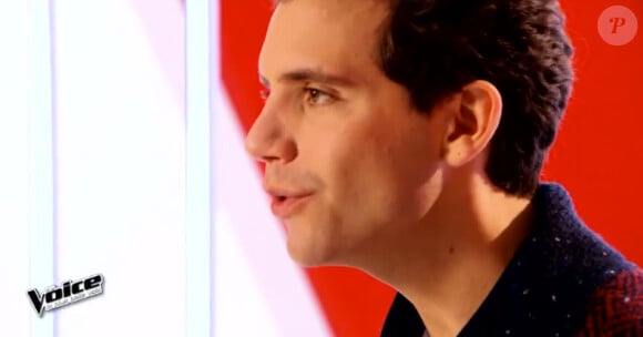 Mika dans The Voice 2015 sur TF1, le samedi 24 janvier 2015