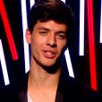 Stefan Gillis dans The Voice 2015 sur TF1, le samedi 24 janvier 2015
