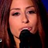 Hiba Tawaji dans The Voice 2015 sur TF1, le samedi 24 janvier 2015