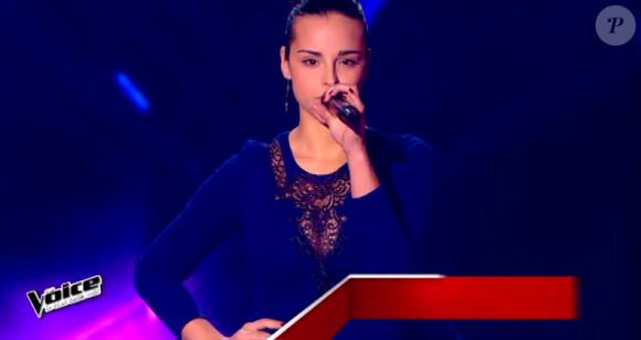 Cleofa dans The Voice 2015 sur TF1, le samedi 24 janvier 2015
