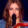 Valentine dans The Voice 2015 sur TF1, le samedi 24 janvier 2015