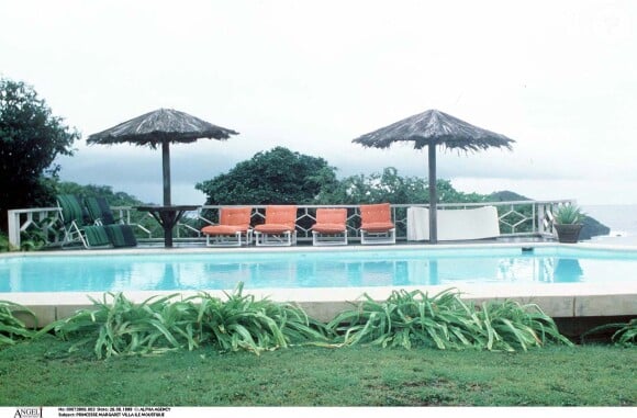 Image de la villa de la princesse Margaret sur l'Île Moustique, en 1999