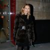 Alexandra Golovanoff au défilé de mode hommes Berluti collection prêt-à-porter Automne Hiver 2015/2016 au Musée des Arts Décoratifs à Paris, le 23 janvier 2015