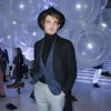 Niels Schneider au défilé de mode hommes Berluti collection prêt-à-porter Automne Hiver 2015/2016 à Paris, le 23 janvier 2015 