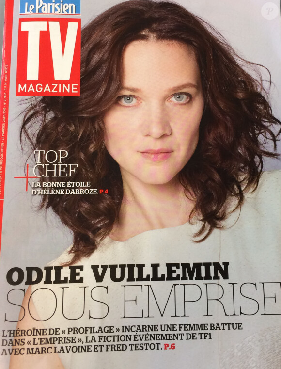 Odile Vuillemin a accordé une interview à Le Parisien TVMag. Janvier 2015.