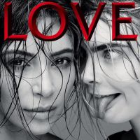 Kim Kardashian et Cara Delevingne : Tandem complice pour le magazine LOVE