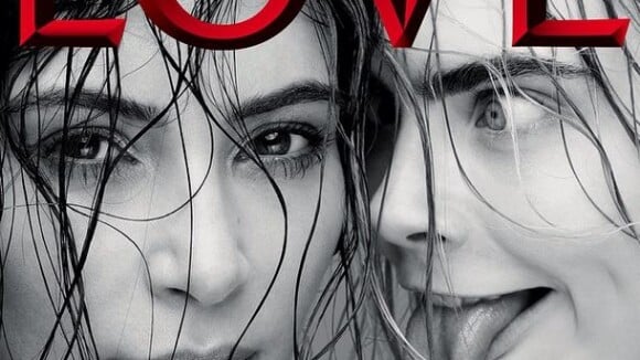 Kim Kardashian et Cara Delevingne : Tandem complice pour le magazine LOVE