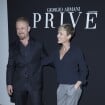 Fashion Week : Robin Wright et Ben Foster, amoureux à Paris et au défilé Armani