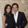 Kilian Hennessy et sa femme Elisabeth Noel Jones lors du Lancement de la collection "Mécaniques Célestes" de Elie Top, le 27 janvier 2015.
