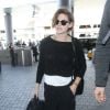 Kristen Stewart se rend à l'aéroport LAX de Los Angeles pour prendre un vol pour Paris le 25 janvier 2015.