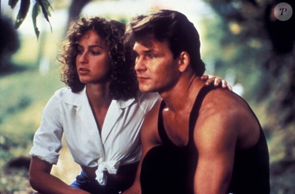 Patrick Swayze et Jennifer Grey dans Dirty Dancing en 1987.