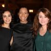 Aïda Touihri, Christine Kelly, Daniela Lumbroso - Lancement du projet de création du Musée Européen des Médias au Palais d'Iéna à Paris, le 28 janvier 2015.