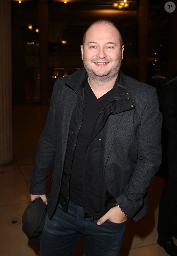 Sébastien Cauet - Lancement du projet de création du Musée Européen des Médias au Palais d'Iéna à Paris, le 28 janvier 2015.