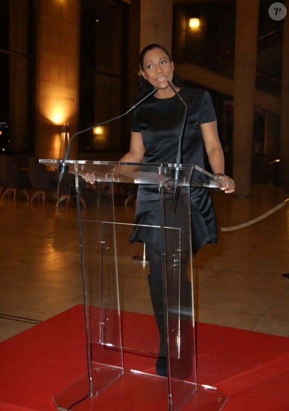 Christine Kelly - Lancement du projet de création du Musée Européen des Médias au Palais d'Iéna à Paris, le 28 janvier 2015.