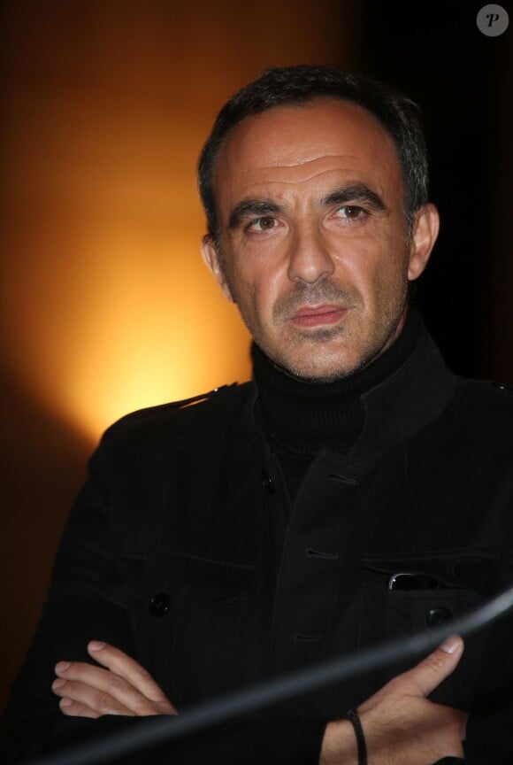 Nikos Aliagas - Lancement du projet de création du Musée Européen des Médias au Palais d'Iéna à Paris, le 28 janvier 2015.