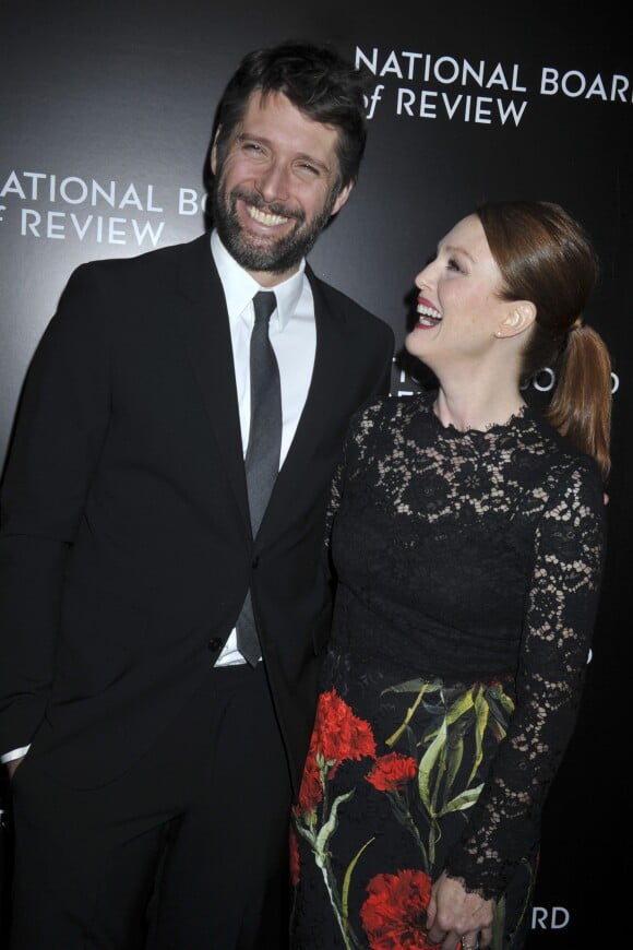 Bart Freundlich et sa femme Julianne Moore - Gala "National Board of Review Awards" à New York. Le 6 janvier 2015.