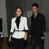 Cheryl Fernandez-Versini (Cole) et son mari Jean-Bernard Fernandez-Versini lors du défilé Ralph & Russo haute couture printemps-été 2015 au Grand Palais. Paris, le 29 janvier 2015.