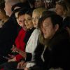 Dita Von Teese, Cheryl (Cole) et Jean-Bernard Fernandez-Versini assistent au défilé Ralph & Russo haute couture printemps-été 2015 au Grand Palais. Paris, le 29 janvier 2015.