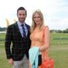 David Blakeley, Jodie Kidd - People au match de polo Veuve Clicquot lors de la "Gold Cup Final" à West Sussex le 20 juillet 2014.