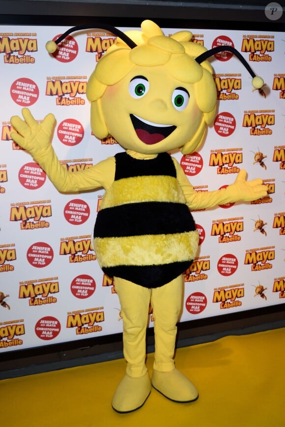 La première de La grande aventure de Maya l'abeille à l'UGC Ciné Cité de Bercy à Paris, le 1er février 2015.