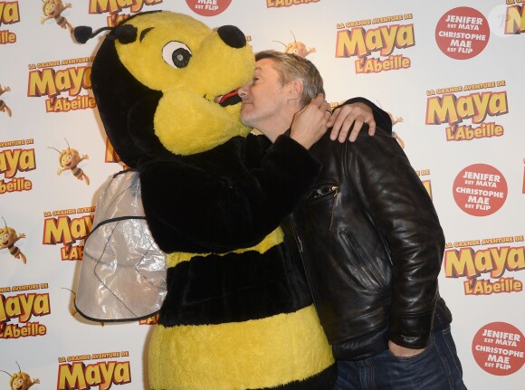 Christophe Beaugrand et Antoine de Caunes Avant-première du film " Maya l'abeille " à l'UGC Ciné Cité Bercy à Paris31/01/2015 - Paris