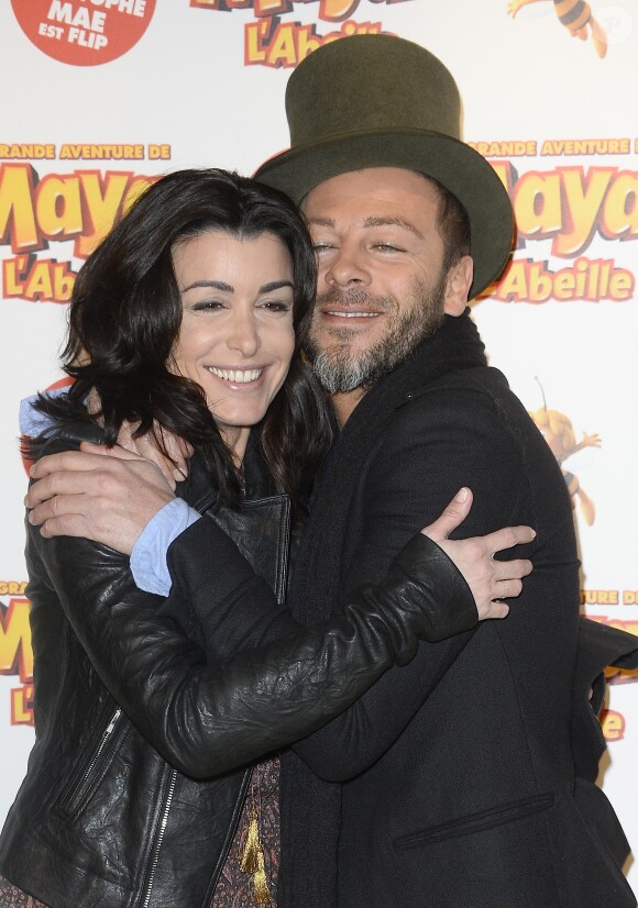 Jenifer Dadouche-Bartoli et Christophe Maé Avant-première du film " Maya l'abeille " à l'UGC Ciné Cité Bercy à Paris31/01/2015 - Paris