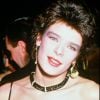 La princesse Stéphanie de Monaco à la soirée Dior chez Maxim's à Paris le 28 janvier 1985
