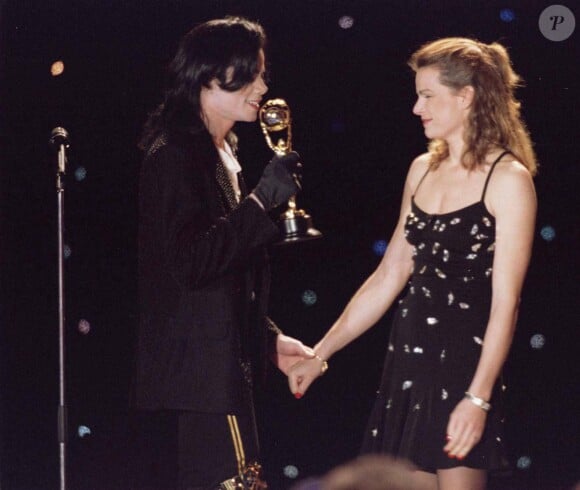 Stéphanie de Monaco et Michael JAckson aux World Music Awards à Monaco, le 9 mai 1996. 