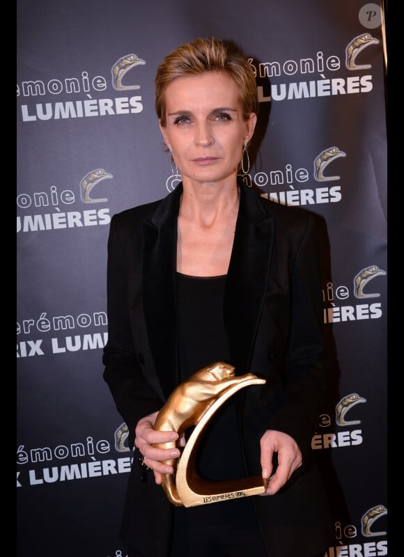 Exclusif - Mélita Toscan du Plantier lors de la 20e cérémonie des Prix Lumières à l'espace Pierre Cardin à Paris, le 2 février 2015. 