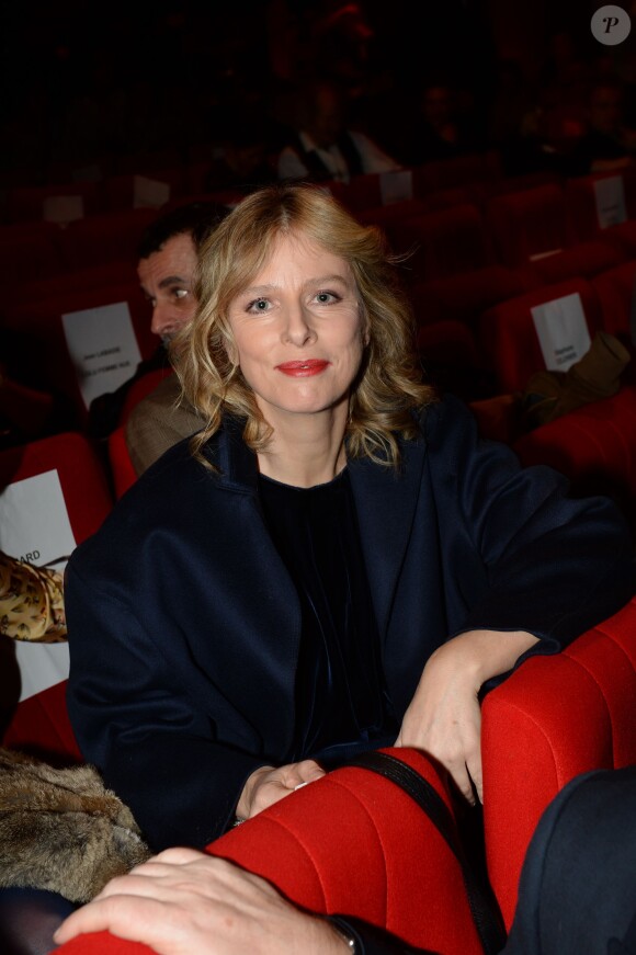 Exclusif - Karin Viard - La 20e cérémonie des Prix Lumières à l'espace Pierre Cardin à Paris, le 2 février 2015.