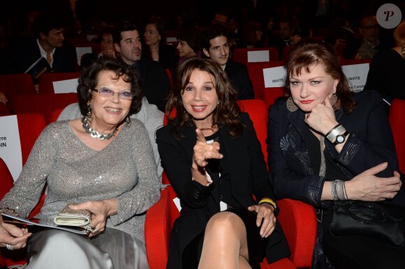 Exclusif - Claudia Cardinale, Victoria Abril, Catherine Jacob - La 20e cérémonie des Prix Lumières à l'espace Pierre Cardin à Paris, le 2 février 2015.
