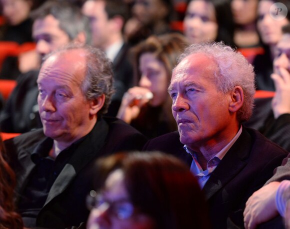 Exclusif - Jean-Pierre et Luc Dardenne - La 20e cérémonie des Prix Lumières à l'espace Pierre Cardin à Paris, le 2 février 2015.