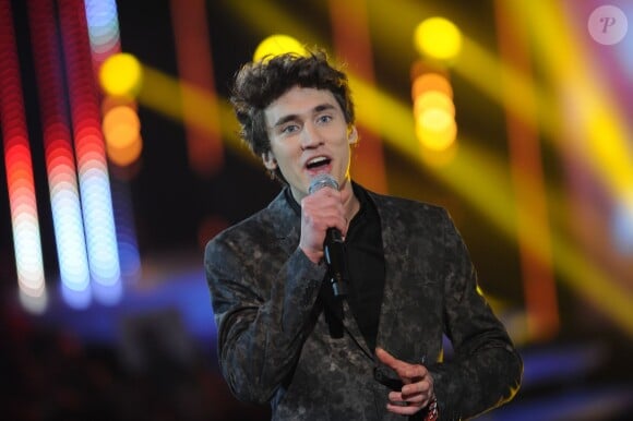 Mathieu, vainqueur de Nouvelle Star 2014 sur D8, jeudi 20 février 2014.