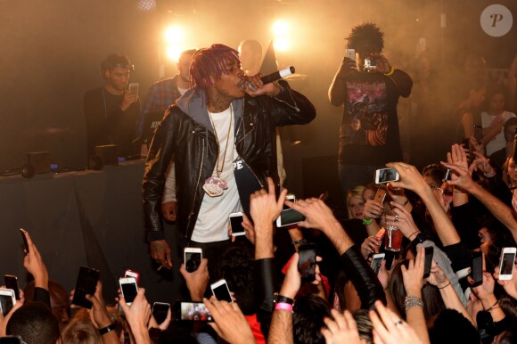 Archives - Wiz Khalifa au Club 79 à Paris. Le 6 novembre 2014.