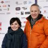 Lucie Caries et Guillaume Galliot participent au 17e Festival des Créations télévisuelles de Luchon, le vendredi 6 février 2015.
