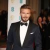 David Beckham - Cérémonie des "British Academy of Film and Television Arts" (BAFTA) 2015 au Royal Opera House à Londres, le 8 février 2015.