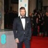 David Beckham - Cérémonie des "British Academy of Film and Television Arts" (BAFTA) 2015 au Royal Opera House à Londres, le 8 février 2015.