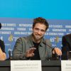 Alessandra Mastronardi, Robert Pattinson - Conférence de presse du film "Life" lors du 65e festival international du film de Berlin (Berlinale 2015), le 9 février 2015.