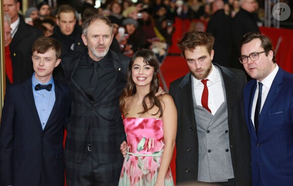 Dane DeHaan, Anton Corbijn, Alessandra Mastronardi, Robert Pattinson et Kristian Bruun lors de la première de Life à la Berlinale, le 9 février 2015.