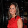 Pippa Middleton lors de la soirée de la British Heart Foundation, le Roll Out The Red Ball au Park Lane Hotel de Piccadilly à Londres, le 10 février 2015