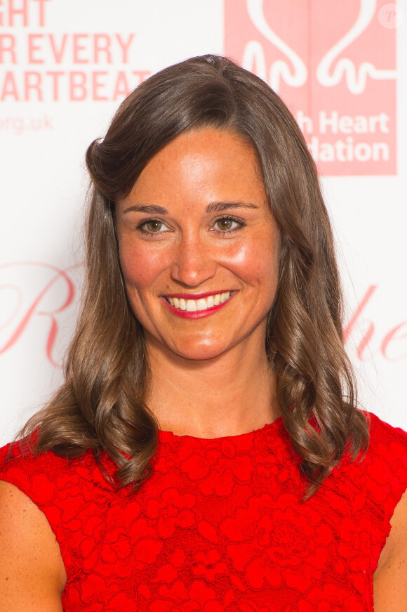 Pippa Middleton lors de la soirée de la British Heart Foundation, le Roll Out The Red Ball au Park Lane Hotel de Piccadilly à Londres, le 10 février 2015