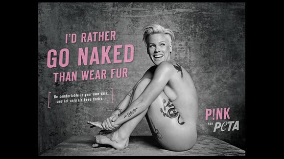 Pink nue : Plutôt à poil qu'en fourrrure !