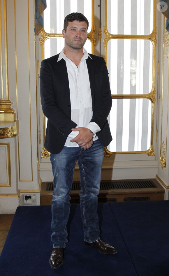 Yannick Delpech - en septembre 2011 à Paris. Il est un des nouveaux jurés de Masterchef