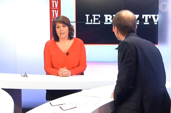 L'animatrice Carole Rousseau s'exprime sur l'annonce du retour de Masterchef sur TF1. Elle s'exprime également sur sa remplaçante Sandrine Quétier - Buzz TV Magazine. Février 2015.