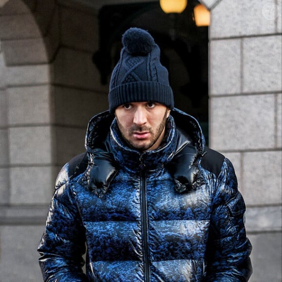 Karim Benzema - photo publiée sur son compte Instagram le 11 février 2015