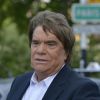 Bernard Tapie à son arrivée à iTélé à Paris, le 10 juillet 2013