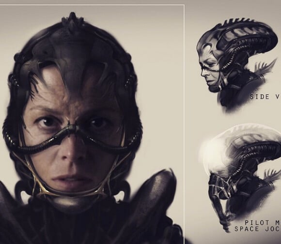 Sigourney Weaver, aka Ellen Ripley dans la saga, reviendra-t-elle dans l'Alien 5 de Neill Blomkamp ? (photo postée le 2 janvier 2015)